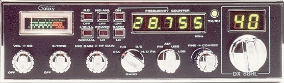 Galaxy DX 88HL 10 Meter Mobile Radio
